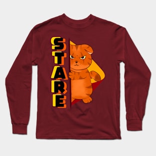 Cat Stare Long Sleeve T-Shirt